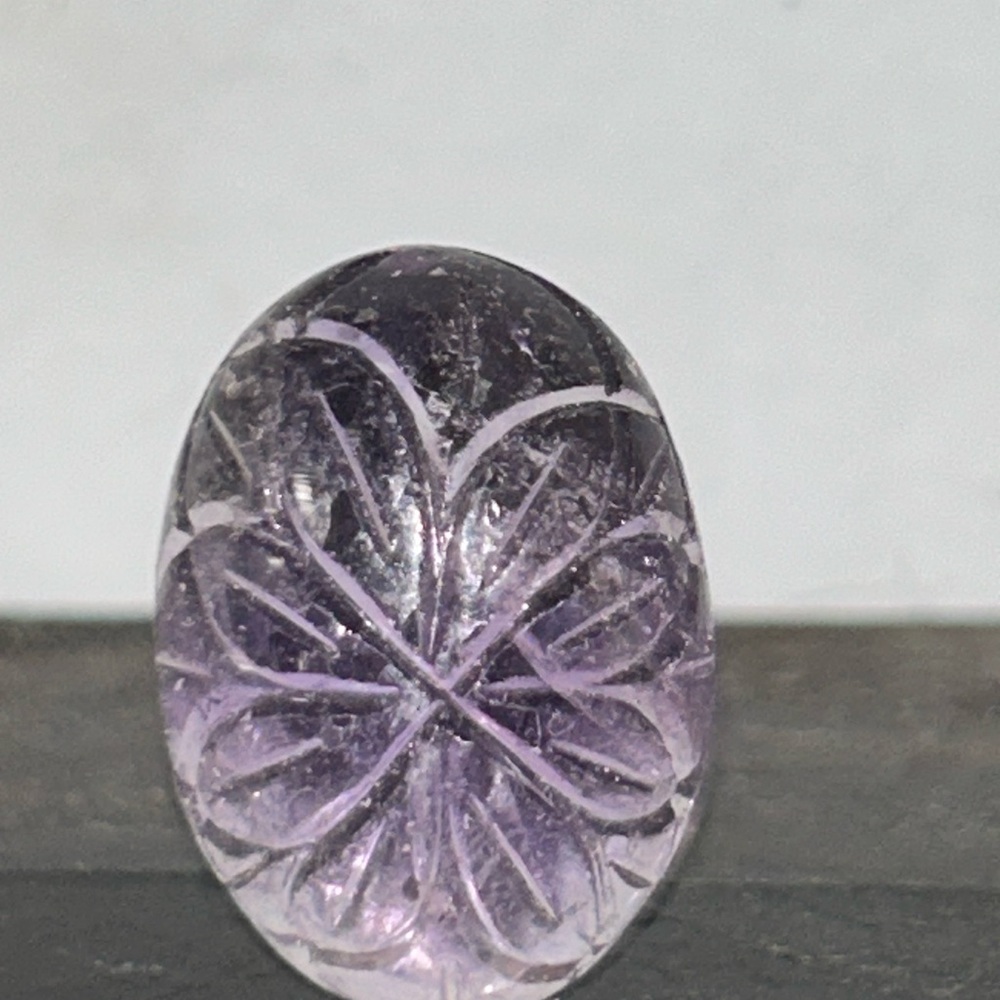 Amethyst carved Gemstone